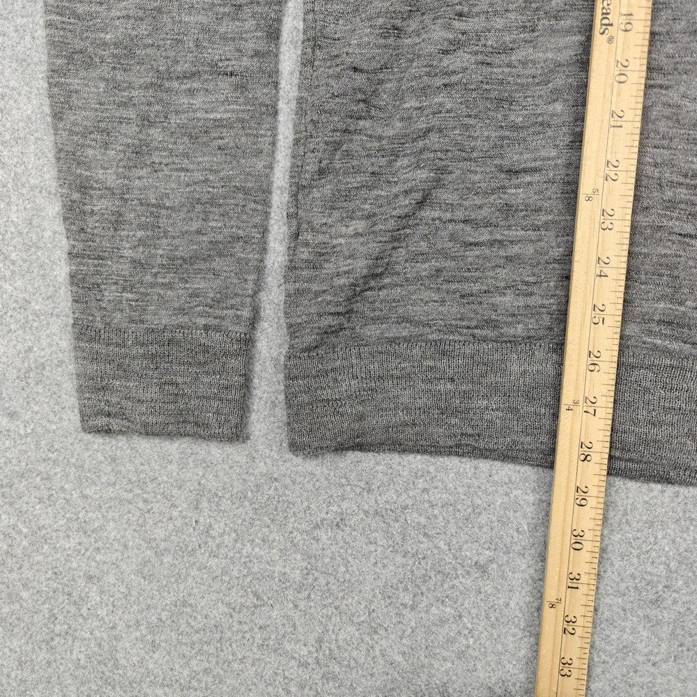 Grey Daniele Alessandrini Sweater‎ Mens IT 54 Gray Mohair Wool Crewneck Knit New - Picture 9 of 12